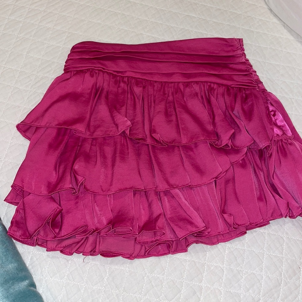 Pink skirt